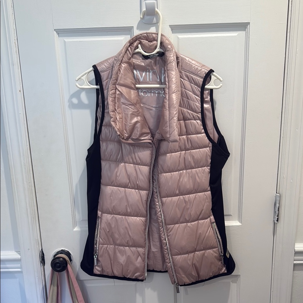 Calvin Klein Performance Pink and Black Vest